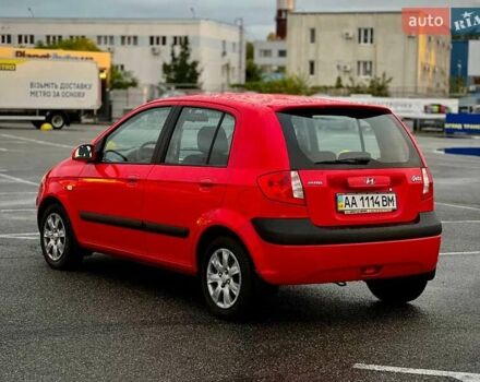 Красный Хендай Гетц, объемом двигателя 1.4 л и пробегом 105 тыс. км за 5999 $, фото 3 на Automoto.ua
