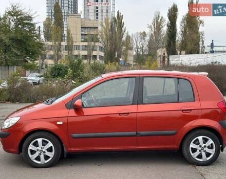 Красный Хендай Гетц, объемом двигателя 1.6 л и пробегом 244 тыс. км за 5800 $, фото 6 на Automoto.ua