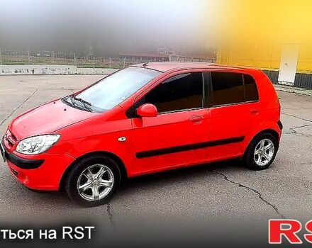 Червоний Хендай Гетц, об'ємом двигуна 16 л та пробігом 180 тис. км за 5000 $, фото 1 на Automoto.ua