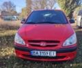 Красный Хендай Гетц, объемом двигателя 1 л и пробегом 200 тыс. км за 4200 $, фото 1 на Automoto.ua
