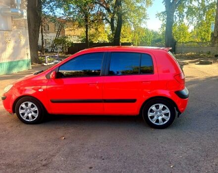 Червоний Хендай Гетц, об'ємом двигуна 1.4 л та пробігом 156 тис. км за 4500 $, фото 2 на Automoto.ua