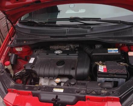 Красный Хендай Гетц, объемом двигателя 1.6 л и пробегом 225 тыс. км за 3800 $, фото 3 на Automoto.ua