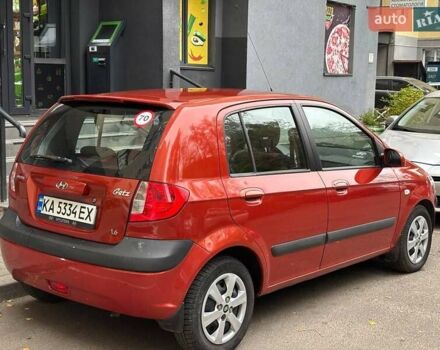 Красный Хендай Гетц, объемом двигателя 1.6 л и пробегом 244 тыс. км за 5800 $, фото 15 на Automoto.ua