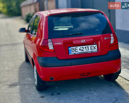 Красный Хендай Гетц, объемом двигателя 1.39 л и пробегом 144 тыс. км за 5899 $, фото 3 на Automoto.ua