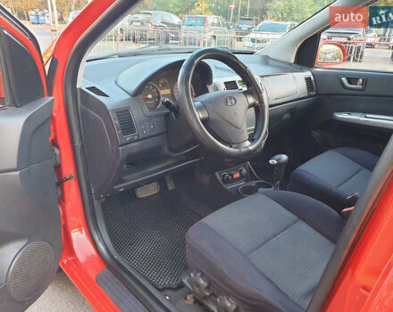 Красный Хендай Гетц, объемом двигателя 1.4 л и пробегом 190 тыс. км за 3999 $, фото 14 на Automoto.ua