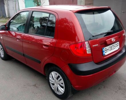 Красный Хендай Гетц, объемом двигателя 1.4 л и пробегом 219 тыс. км за 4800 $, фото 2 на Automoto.ua