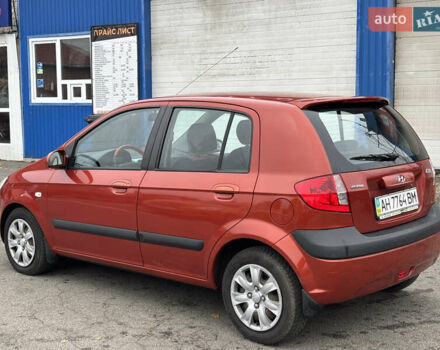 Червоний Хендай Гетц, об'ємом двигуна 1.4 л та пробігом 168 тис. км за 5500 $, фото 6 на Automoto.ua