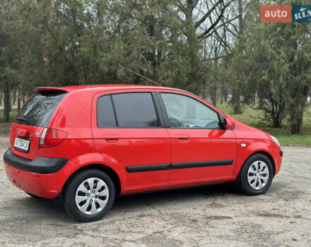 Красный Хендай Гетц, объемом двигателя 1.4 л и пробегом 162 тыс. км за 5200 $, фото 15 на Automoto.ua