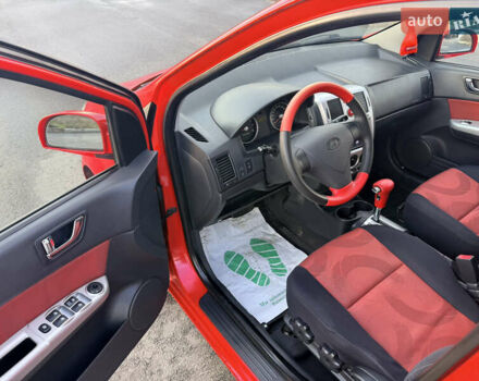 Красный Хендай Гетц, объемом двигателя 1.6 л и пробегом 174 тыс. км за 5800 $, фото 7 на Automoto.ua