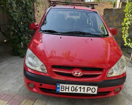 Красный Хендай Гетц, объемом двигателя 1.4 л и пробегом 300 тыс. км за 3900 $, фото 2 на Automoto.ua