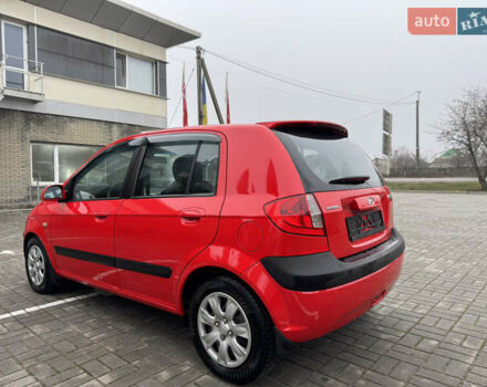 Красный Хендай Гетц, объемом двигателя 1.4 л и пробегом 144 тыс. км за 5499 $, фото 4 на Automoto.ua