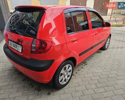 Красный Хендай Гетц, объемом двигателя 1.4 л и пробегом 189 тыс. км за 4950 $, фото 7 на Automoto.ua