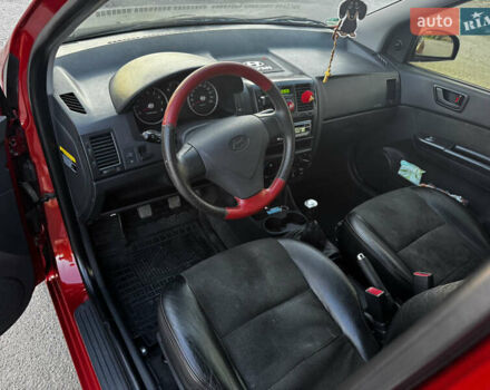 Красный Хендай Гетц, объемом двигателя 1.1 л и пробегом 136 тыс. км за 4499 $, фото 8 на Automoto.ua