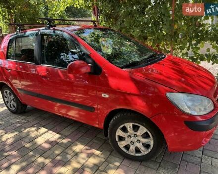 Красный Хендай Гетц, объемом двигателя 1.4 л и пробегом 300 тыс. км за 3900 $, фото 5 на Automoto.ua