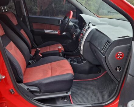 Красный Хендай Гетц, объемом двигателя 1.4 л и пробегом 244 тыс. км за 4450 $, фото 10 на Automoto.ua