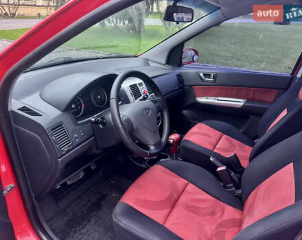 Червоний Хендай Гетц, об'ємом двигуна 1.4 л та пробігом 144 тис. км за 5200 $, фото 6 на Automoto.ua