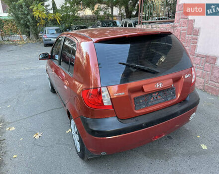 Красный Хендай Гетц, объемом двигателя 1.4 л и пробегом 157 тыс. км за 4899 $, фото 6 на Automoto.ua