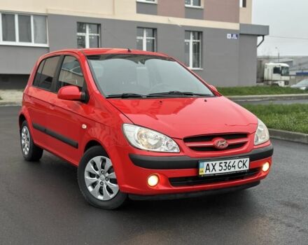 Красный Хендай Гетц, объемом двигателя 1.4 л и пробегом 162 тыс. км за 4999 $, фото 1 на Automoto.ua