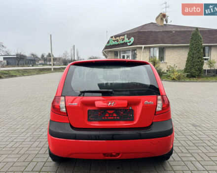 Красный Хендай Гетц, объемом двигателя 1.4 л и пробегом 143 тыс. км за 5500 $, фото 5 на Automoto.ua