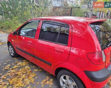 Красный Хендай Гетц, объемом двигателя 1.6 л и пробегом 183 тыс. км за 6500 $, фото 1 на Automoto.ua