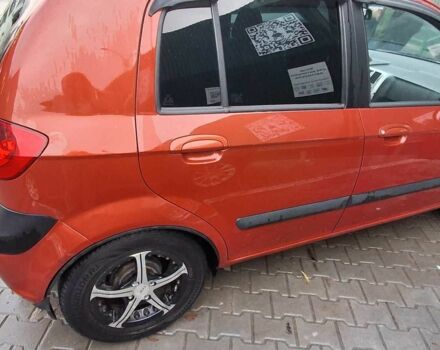 Красный Хендай Гетц, объемом двигателя 1.4 л и пробегом 148 тыс. км за 4400 $, фото 3 на Automoto.ua