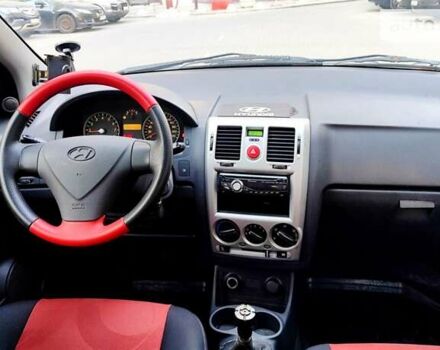 Красный Хендай Гетц, объемом двигателя 1.4 л и пробегом 130 тыс. км за 4400 $, фото 14 на Automoto.ua