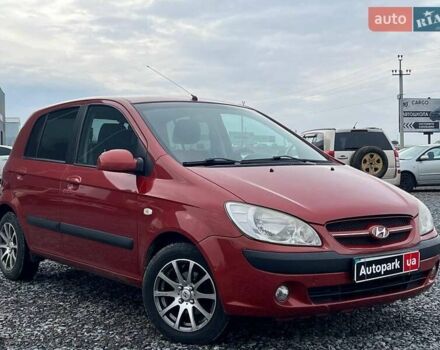 Червоний Хендай Гетц, об'ємом двигуна 1.4 л та пробігом 159 тис. км за 6440 $, фото 2 на Automoto.ua