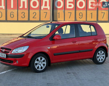 Червоний Хендай Гетц, об'ємом двигуна 1.4 л та пробігом 44 тис. км за 7777 $, фото 11 на Automoto.ua