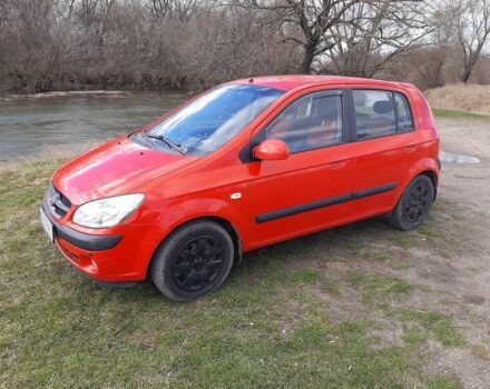 Красный Хендай Гетц, объемом двигателя 1.4 л и пробегом 29 тыс. км за 3600 $, фото 4 на Automoto.ua