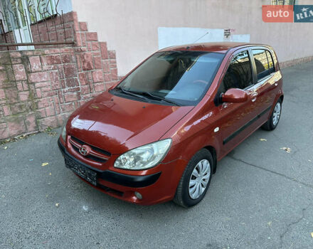 Красный Хендай Гетц, объемом двигателя 1.4 л и пробегом 157 тыс. км за 4899 $, фото 4 на Automoto.ua