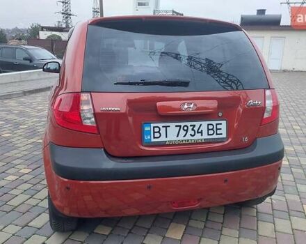 Красный Хендай Гетц, объемом двигателя 1.6 л и пробегом 157 тыс. км за 5500 $, фото 3 на Automoto.ua