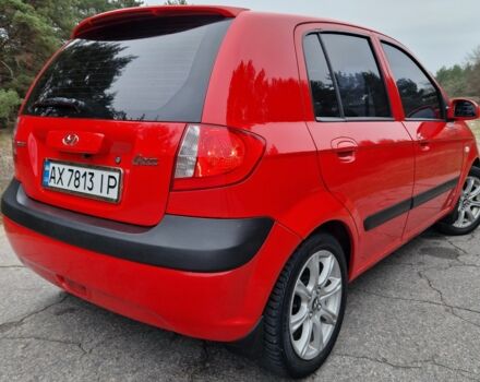 Красный Хендай Гетц, объемом двигателя 1.4 л и пробегом 244 тыс. км за 4450 $, фото 1 на Automoto.ua