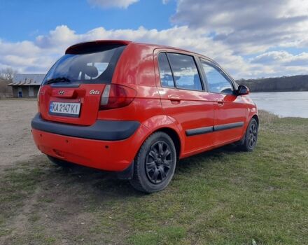 Красный Хендай Гетц, объемом двигателя 1.4 л и пробегом 29 тыс. км за 3600 $, фото 1 на Automoto.ua