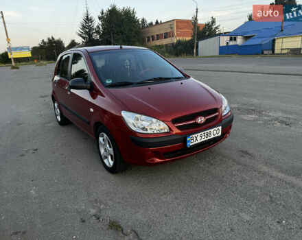 Красный Хендай Гетц, объемом двигателя 1.1 л и пробегом 136 тыс. км за 4499 $, фото 3 на Automoto.ua
