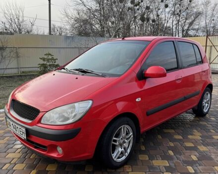 Червоний Хендай Гетц, об'ємом двигуна 1.6 л та пробігом 231 тис. км за 3250 $, фото 1 на Automoto.ua