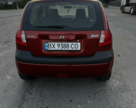 Красный Хендай Гетц, объемом двигателя 1.1 л и пробегом 136 тыс. км за 4499 $, фото 6 на Automoto.ua