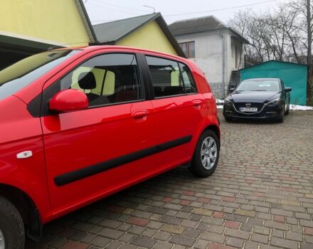 Красный Хендай Гетц, объемом двигателя 1.4 л и пробегом 94 тыс. км за 4950 $, фото 2 на Automoto.ua