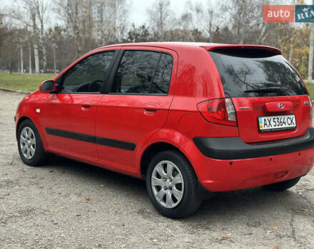 Красный Хендай Гетц, объемом двигателя 1.4 л и пробегом 162 тыс. км за 5200 $, фото 13 на Automoto.ua