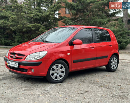 Красный Хендай Гетц, объемом двигателя 1.4 л и пробегом 162 тыс. км за 5200 $, фото 1 на Automoto.ua