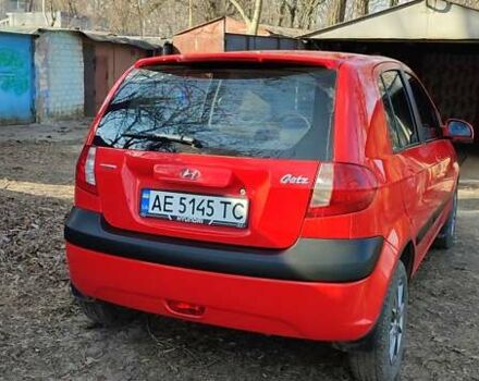 Червоний Хендай Гетц, об'ємом двигуна 1.4 л та пробігом 148 тис. км за 6000 $, фото 3 на Automoto.ua