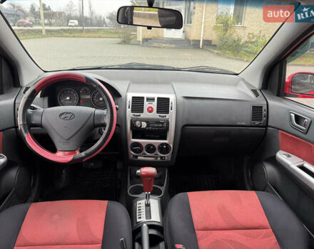 Красный Хендай Гетц, объемом двигателя 1.4 л и пробегом 143 тыс. км за 5500 $, фото 11 на Automoto.ua