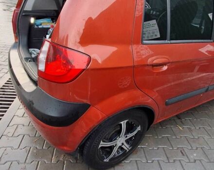 Красный Хендай Гетц, объемом двигателя 1.4 л и пробегом 148 тыс. км за 4400 $, фото 4 на Automoto.ua