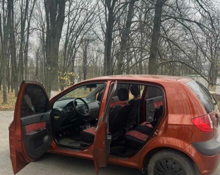 Червоний Хендай Гетц, об'ємом двигуна 1.1 л та пробігом 220 тис. км за 3200 $, фото 1 на Automoto.ua