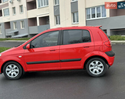 Красный Хендай Гетц, объемом двигателя 1.4 л и пробегом 162 тыс. км за 4999 $, фото 8 на Automoto.ua