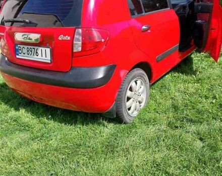 Червоний Хендай Гетц, об'ємом двигуна 1.4 л та пробігом 118 тис. км за 5500 $, фото 2 на Automoto.ua