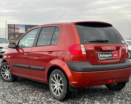 Червоний Хендай Гетц, об'ємом двигуна 1.4 л та пробігом 159 тис. км за 6440 $, фото 6 на Automoto.ua