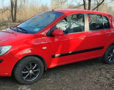 Червоний Хендай Гетц, об'ємом двигуна 1.4 л та пробігом 148 тис. км за 6000 $, фото 2 на Automoto.ua