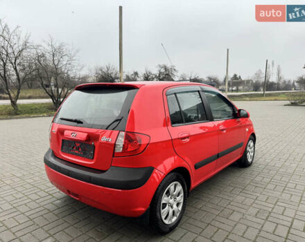 Красный Хендай Гетц, объемом двигателя 1.4 л и пробегом 143 тыс. км за 5500 $, фото 6 на Automoto.ua
