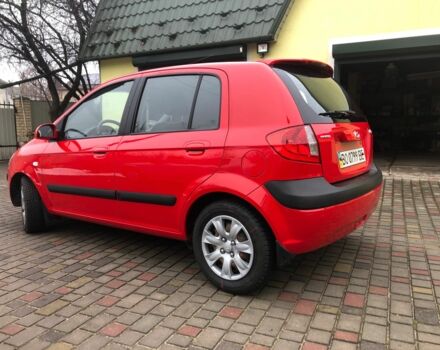 Красный Хендай Гетц, объемом двигателя 1.4 л и пробегом 94 тыс. км за 4950 $, фото 3 на Automoto.ua