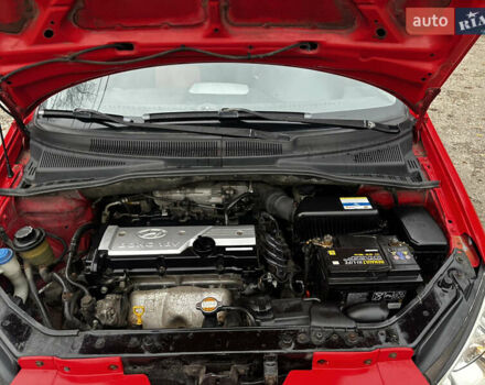 Красный Хендай Гетц, объемом двигателя 1.4 л и пробегом 162 тыс. км за 5200 $, фото 50 на Automoto.ua